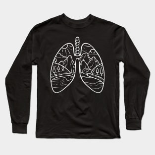 Nature Lungs Long Sleeve T-Shirt